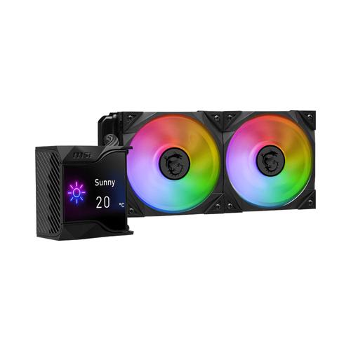 MSI MPG Coreliquid D240 Processor Kit voor vloeistofkoeling 12 cm Zwart 1 stuk(s) - Image 2