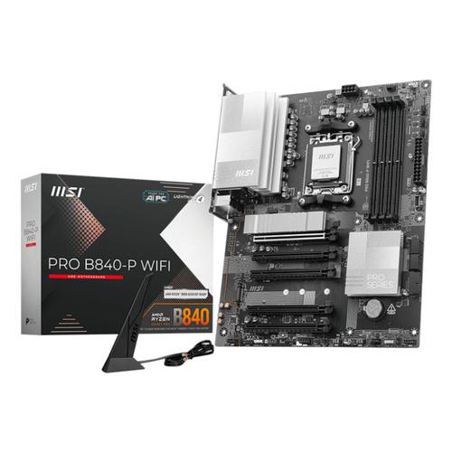 MSI PRO B840-P WIFI moederbord AMD B840 Socket AM5 ATX - Image 1