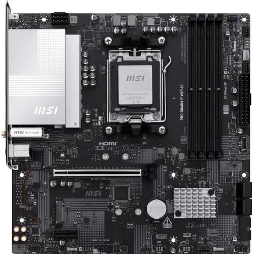 MSI PRO B840M-P WIFI6E moederbord AMD B840 Socket AM5 micro ATX - Image 1