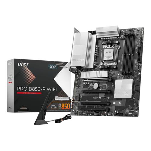 MSI PRO B850-P WIFI moederbord AMD B850 Socket AM5 ATX - Image 1