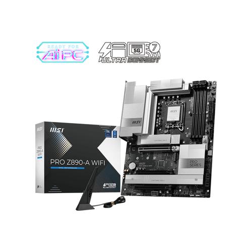 MSI PRO Z890-A WIFI moederbord Intel Z890 LGA 1851 (Socket V1) ATX