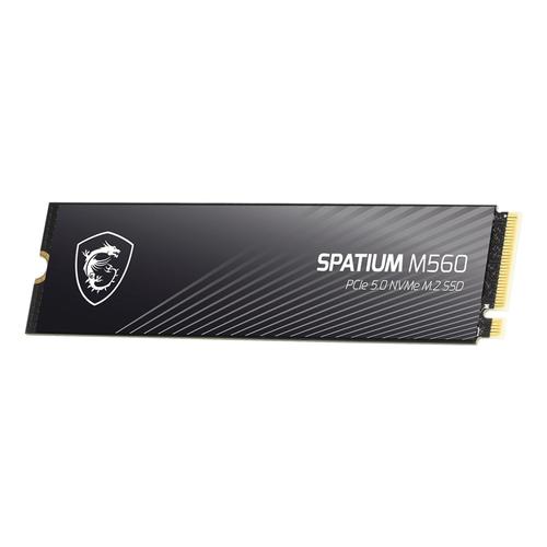 MSI Spatium M560 PCIE 5.0 NVME M.2 1TB PCI Express 5.0 3D NAND - Image 1