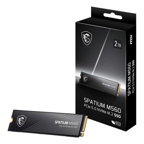 MSI Spatium M560 PCIE 5.0 NVME M.2 1TB PCI Express 5.0 3D NAND - Image 5
