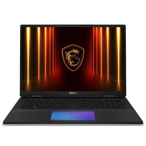 MSI Titan 18 HX AI A2XWJG-234NL Intel Core Ultra 9 285HX Laptop 45,7 cm (18") UHD+ 96 GB DDR5-SDRAM 6 TB SSD NVIDIA GeForce RTX 5090 Wi-Fi 7 (802.11be) Windows 11 Pro Zwart - Image 1