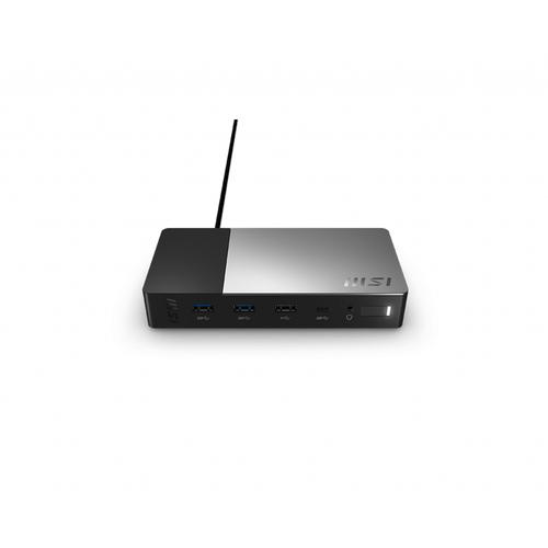 MSI USB-C Docking Station Gen 2 USB 3.2 Gen 2 (3.1 Gen 2) Type-C Zwart - Image 2