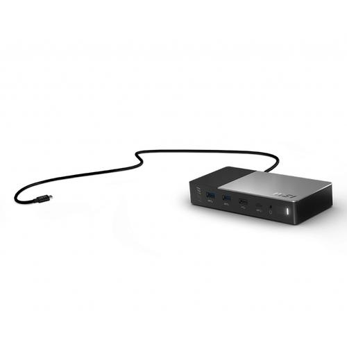 MSI USB-C Docking Station Gen 2 USB 3.2 Gen 2 (3.1 Gen 2) Type-C Zwart - Image 5