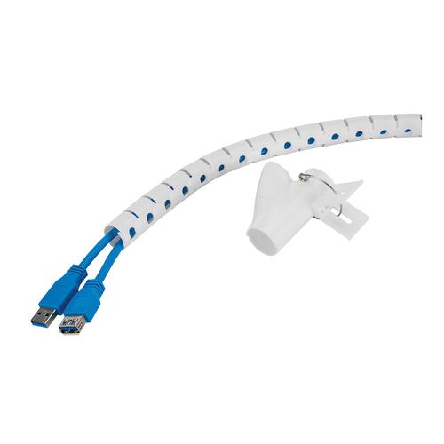 Neomounts ADS06-141WH Kabelspiraal - voor 1-4 kabels - universeel - Image 1