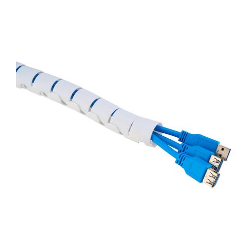 Neomounts ADS06-142WH Kabelspiraal - voor 1-5 kabels - universeel - Image 3