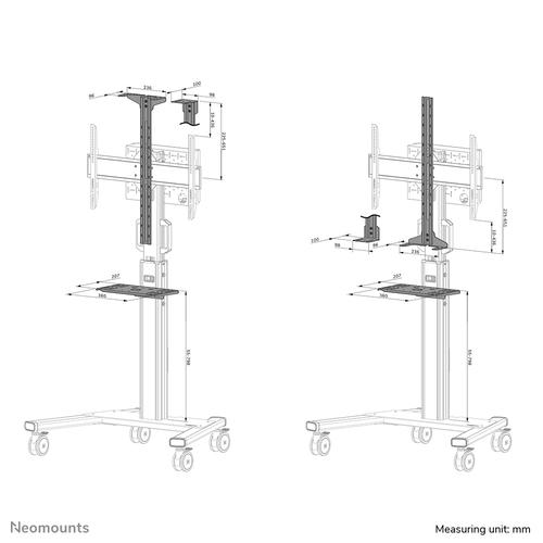 Neomounts AFLS-825BL1 Videobar en multimedia kit - universeel - Image 6