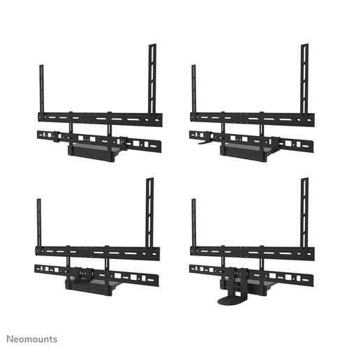 Neomounts AV60-500BL Videobar en laptophouder kit 43-110" - VESA - max 8 kg - universeel - Image 3