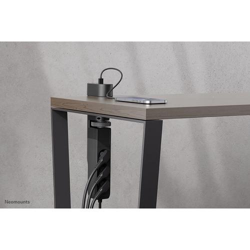 Neomounts DS22-840BL6 Bureaucontactdoos met klem en USB-C en USB-A poorten - Quick-charge - Image 7