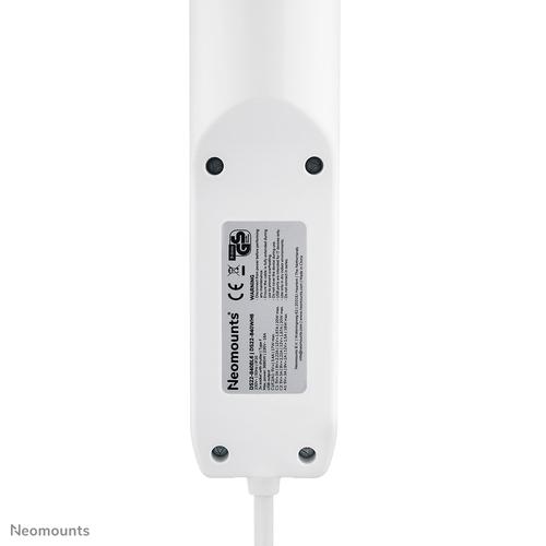 Neomounts DS22-840WH6 Bureaucontactdoos met klem en USB-C en USB-A poorten - Quick-charge - Image 2
