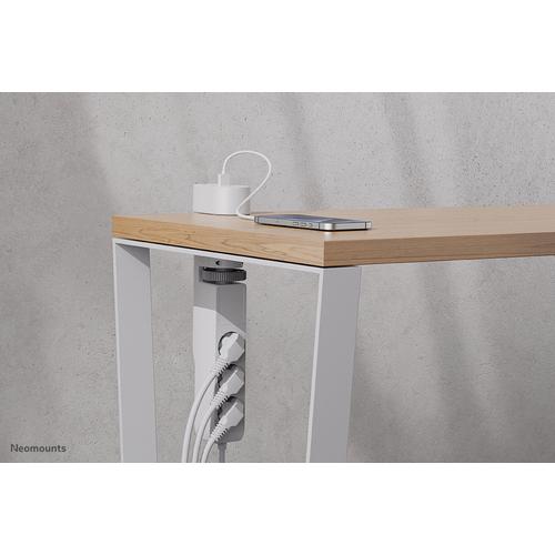 Neomounts DS22-840WH6 Bureaucontactdoos met klem en USB-C en USB-A poorten - Quick-charge - Image 7