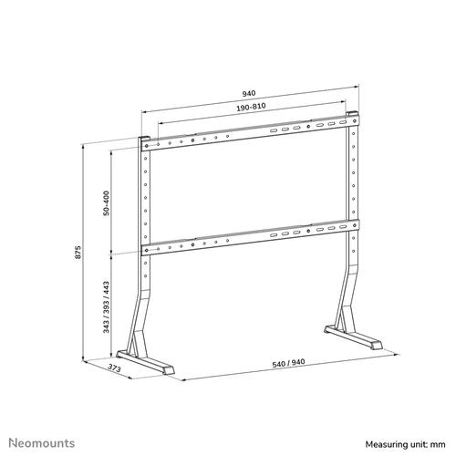 Neomounts DS45-430BL18 TV standaard 45-90 - Image 8