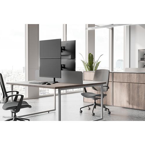 Neomounts DS45-600BL2V Monitorstandaard voor twee schermen 10-32 - Image 4