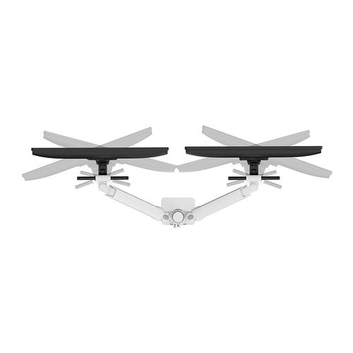 Neomounts DS65S-950WH2 Monitorarm 24-34" - gasveer - Topfix - multi-instelbaar - 180°-stop - Image 2
