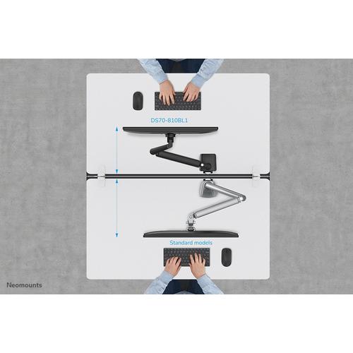 Neomounts DS70-810BL1 Monitorarm 17-32" - gasveer - ruimtebesparend - 180°-stop - Image 10