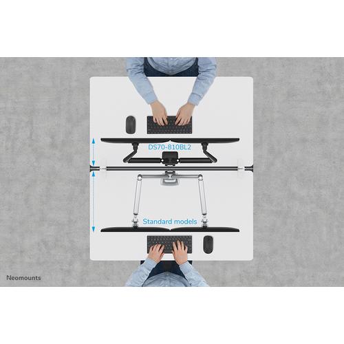 Neomounts DS70-810BL2 Monitorarm 17-32" - gasveer - ruimtebesparend - 180°-stop - Image 10