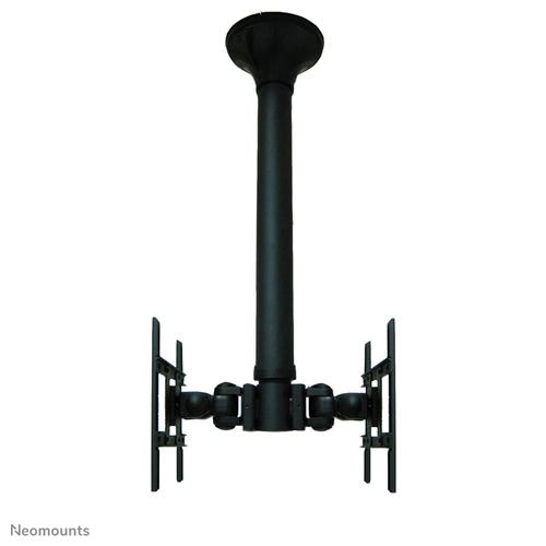 Neomounts FPMA-C200D Dual monitor/TV-beugel plafond 10-40" - h 64-104 cm - Image 2