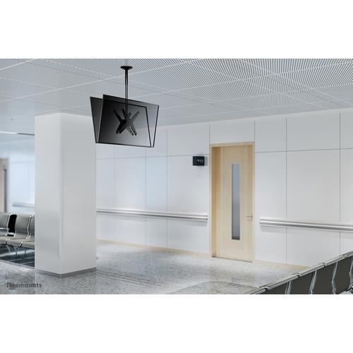 Neomounts FPMA-C340DBLACK Dual monitor/TV-beugel plafond 32-75" - h 106-156 cm - Image 4