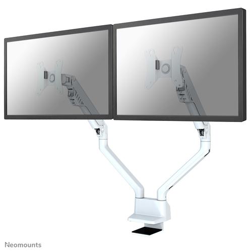 Neomounts FPMA-D750DWHITE2 Monitorarm 10-32" - gasveer - Topfix - 180°-stop - Image 1