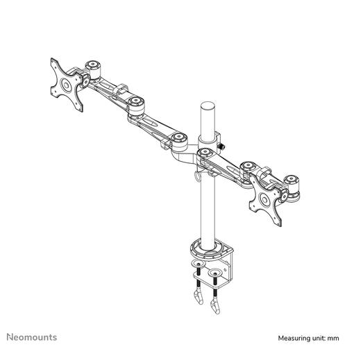 Neomounts FPMA-D935D Monitorarm 14-27 - Image 8