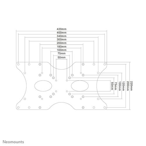 Neomounts FPMA-VESA400 VESA-adapter 22-52 - Image 8