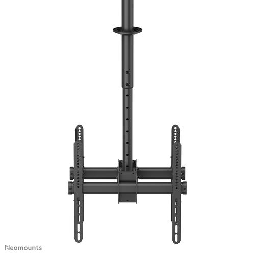 Neomounts NM-C440DBLACK Dual monitor/TV-beugel plafond 32-60" - h 56-91 cm - Image 6