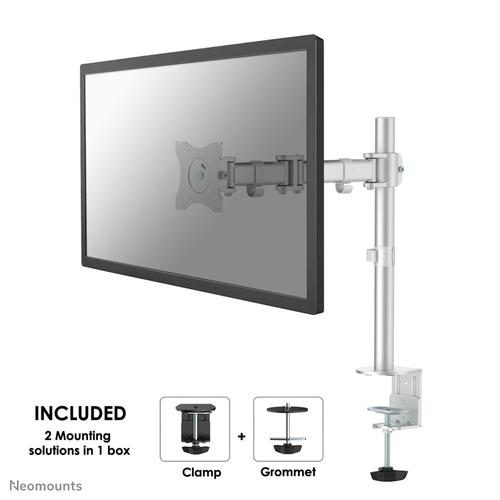 Neomounts NM-D135SILVER Monitorarm 10-30 - Image 1