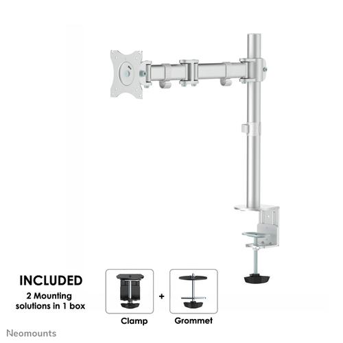 Neomounts NM-D135SILVER Monitorarm 10-30 - Image 2