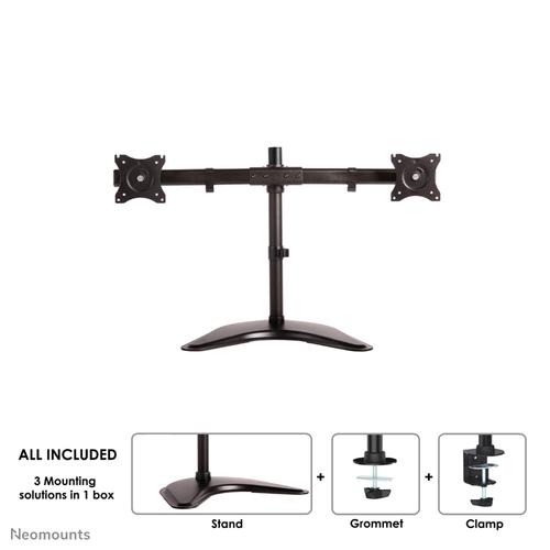 Neomounts NM-D335DBLACK Monitorstandaard 10-27 - Image 2