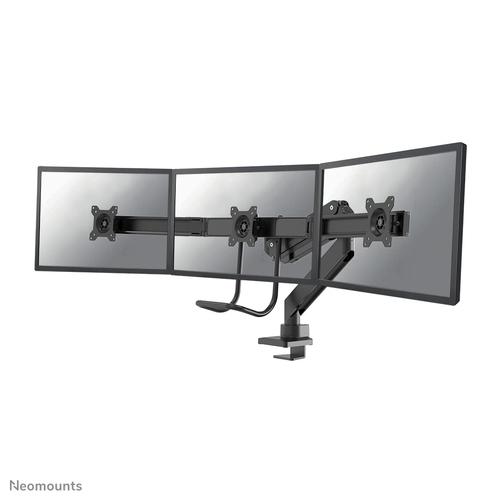 Neomounts NM-D775DX3BLACK Monitorarm 17-27" - gasveer - Topfix - 180°-stop - Image 1