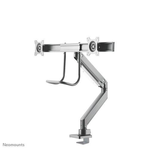 Neomounts NM-D775DXSILVER Monitorarm 10-32" - gasveer - Topfix - 180°-stop - Image 5