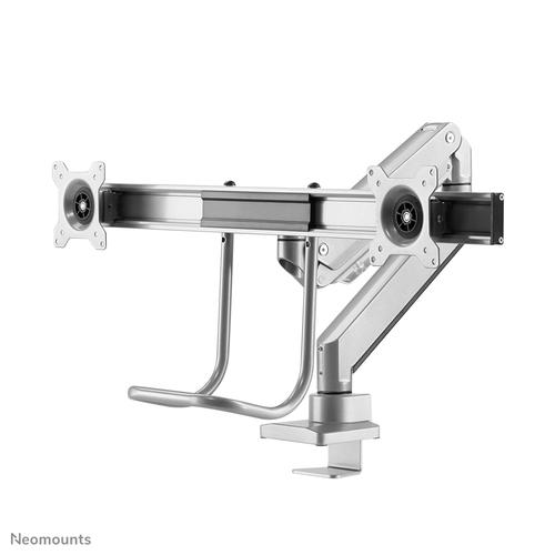 Neomounts NM-D775DXSILVER Monitorarm 10-32" - gasveer - Topfix - 180°-stop - Image 8