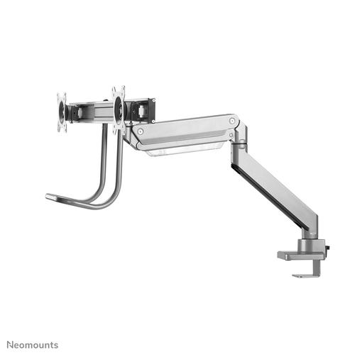 Neomounts NM-D775DXSILVER Monitorarm 10-32" - gasveer - Topfix - 180°-stop - Image 9