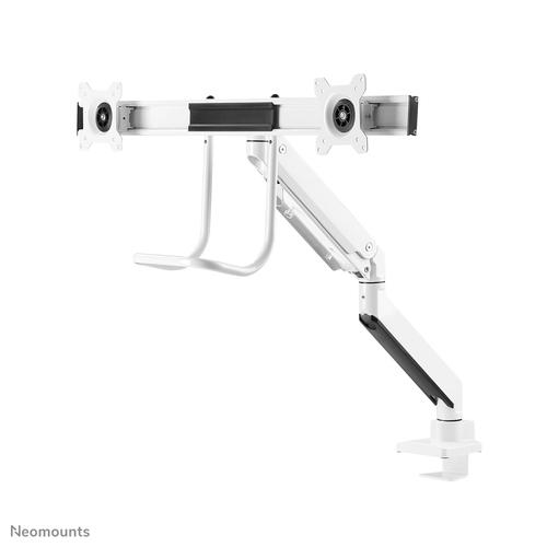 Neomounts NM-D775DXWHITE Monitorarm 10-32" - gasveer - Topfix - 180°-stop - Image 8