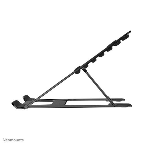 Neomounts NSLS085BLACK Laptopstandaard 10-17" - opvouwbaar - compact - universeel - Image 2