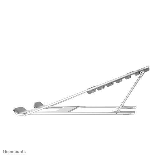 Neomounts NSLS085SILVER Laptopstandaard 10-17" - opvouwbaar - compact - universeel - Image 2