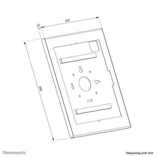 Neomounts WL15-602BL1 Tablet casing - 12.4-13" | 31,5-33 cm - vergrendelbaar - Image 8
