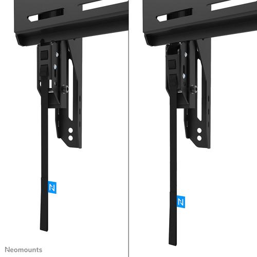 Neomounts WL35-750BL14 Heavy duty muurbeugel 42-75" - kantelbaar - vergrendelbaar - snelle installatie - TÜV - Image 4