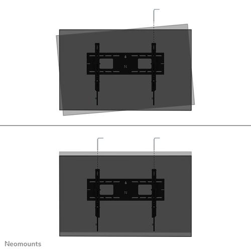 Neomounts WL35-750BL16 Heavy duty muurbeugel 42-86" - kantelbaar - vergrendelbaar - snelle installatie - TÜV - Image 3