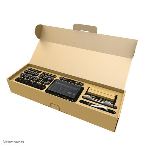 Neomounts WL35S-910BL16 TV-pilaarsteun 40-75" - kantelbaar - vergrendelbaar - diam. 25-100 cm - portrait - Image 7