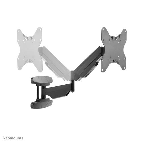 Neomounts WL70-550BL12 Monitor/TV-beugel wand 23-42" - gasveer - full motion - Image 4