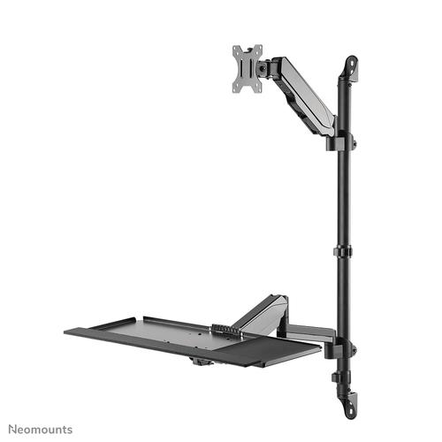 Neomounts WL90-325BL1 Zit-sta werkstation wand 17-32" - gasveer - Image 4