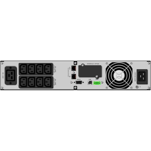 NEXT UPS Systems Mantis II 2000 RT2U NETPACK UPS Line-interactive 2 kVA 1800 W 8 AC-uitgang(en) - Image 3