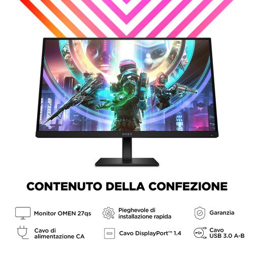 OMEN by HP 27 inch QHD 240 Hz gaming monitor - OMEN 27qs - Image 10