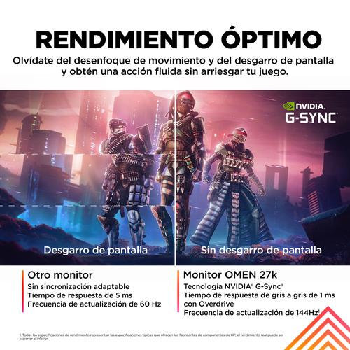 OMEN by HP 27 inch UHD 144 Hz gamingmonitor - OMEN 27k - Image 4