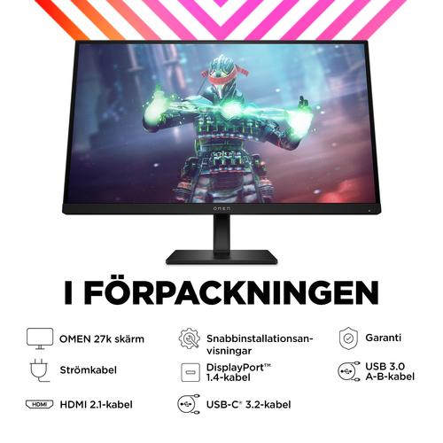 OMEN by HP 27 inch UHD 144 Hz gamingmonitor - OMEN 27k - Image 9