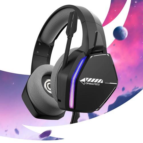 Oniverse Nebula Headset Bedraad Hoofdband Gamen USB Type-A Zwart - Image 6