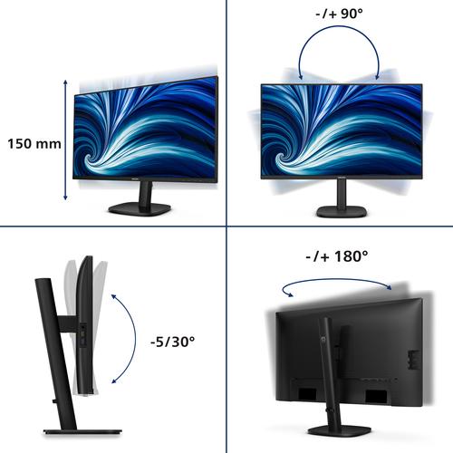 Philips 27B2N3500J/00 computer monitor 68,6 cm (27") 2560 x 1440 Pixels 2K LCD Zwart - Image 10